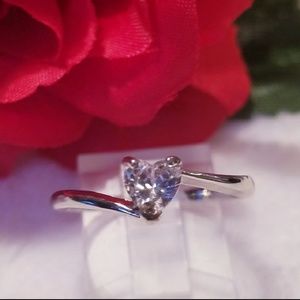 💎 Precious Heart shape CZ Ring❤